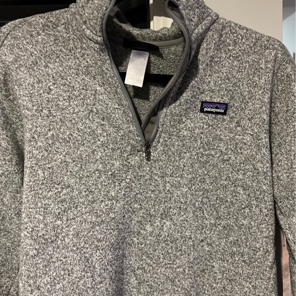 Patagonia grey better sweater quarter zip - Picture 2 of 4